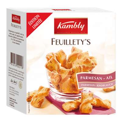 Feuillety's ail et parmesan, Kambly (80 g)