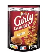 Cacahuètes Curly goût curry, Vico (150 g)
