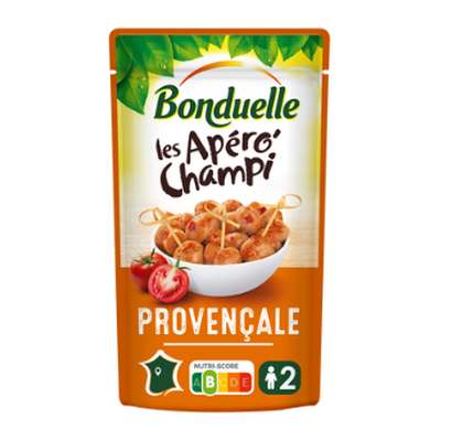 Les apéro champignon provençale, Bonduelle (160 g)