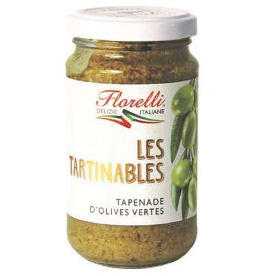 Tapenade d'olives vertes, Florelli (190 g)