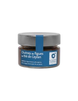 Chutney de figues au thé de Ceylan, Sur le sentier des bergers (90 g)