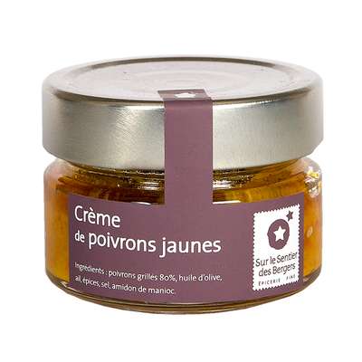Crème de poivrons jaunes, Sur le sentier des bergers (90 g)