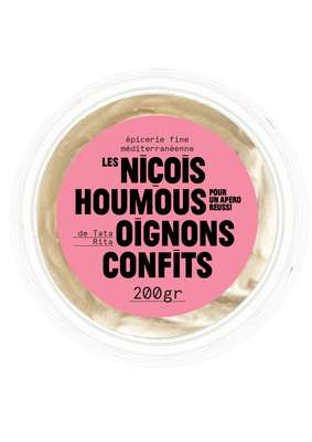 Houmous oignons confits, Les Niçois (200 g)