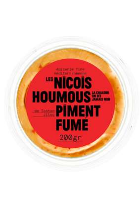 Houmous au piment fumé, Les Niçois (200 g)