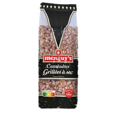 Cacahuètes grillées à sec, Menguy's (650 g)