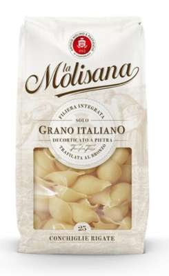Conchiglie rigate n°25, La Molisana (500 g)