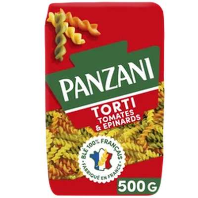 Torti épinard et tomate, Panzani (500 g)