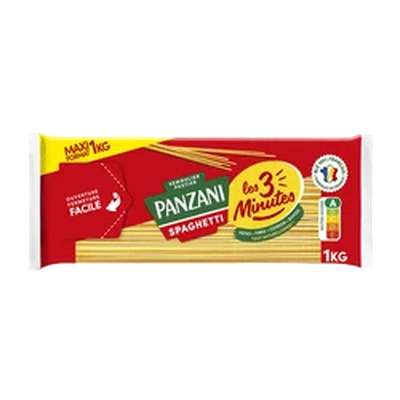 Spaghetti cuisson rapide, Panzani (1 kg)