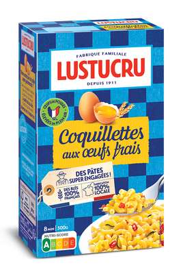 Coquillette oeuf, Lustucru (500 g)