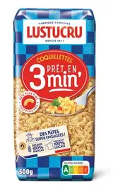 Coquillettes cuisson rapide, Lustucru (500 g)