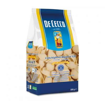 Conchiglioni Rigati n°126, De Cecco (500 g)