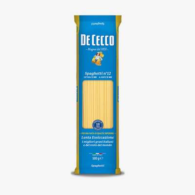 Spaghetti n°12, De Cecco  (500 g)