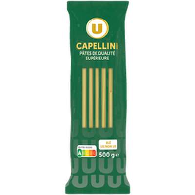 Capellini de Qualité Supérieure, U (500 g)