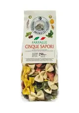 Farfalle 5 saveurs, Morelli (250 g)