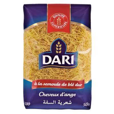 Pâtes cheveux d'ange, Dari (500 g)