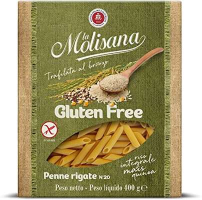 Penne rigate N°020 sans gluten , La Molisana (400 g)