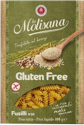 Fusili n°28 sans gluten, La Molisana (400 g)