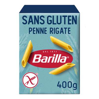 Penne sans gluten, Barilla (400 g)