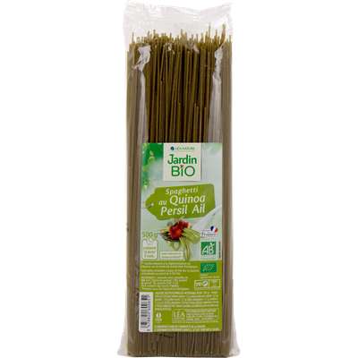 Spaghetti au quinoa et au persil BIO, Jardin Bio (500 g)