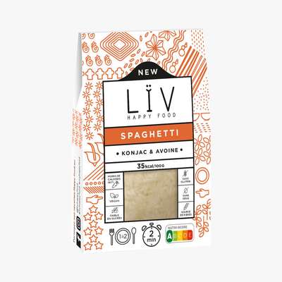 Spaghetti Konjac et avoine, Lïv Happy Food (200 g)
