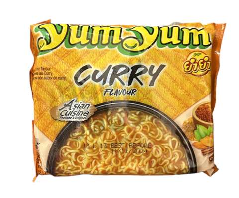 Soupe de nouilles arôme curry, Yum Yum (60 g)