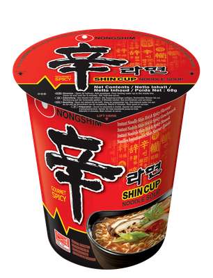 Nouilles saveur épicée, Nong shim (68 g)