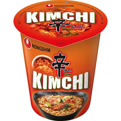 Nouille saveur Kimchi, Nongshim (75 g)