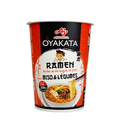 Ramen miso et légumes, Oyakata (66 g)