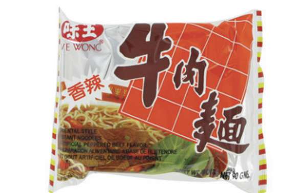 Nouilles saveur boeuf épicé, We Wong (90 g)