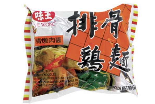 Nouilles saveur porc et poulet, We Wong (90 g)