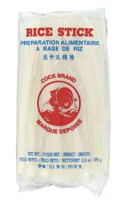 Pâte de riz - 10 mm, Cock (375 g)