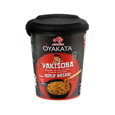 Nouilles sautées yakisoba boeuf wasabi, Oyakata (93 g)
