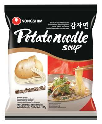 Soupe de nouille pomme de terre, Nong Shim (100 g)
