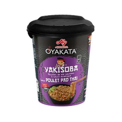 Nouilles sautées Yakisoba poulet pad thai, Oyakata (93 g)