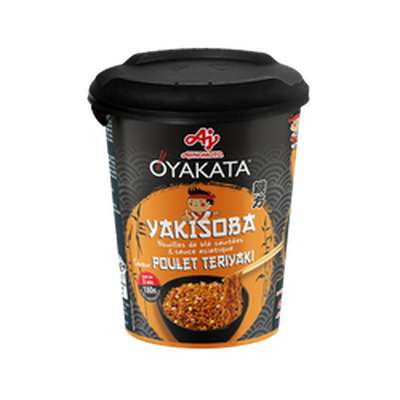 Nouilles sautées Yakisoba poulet teriyaki, Oyakata (96 g)