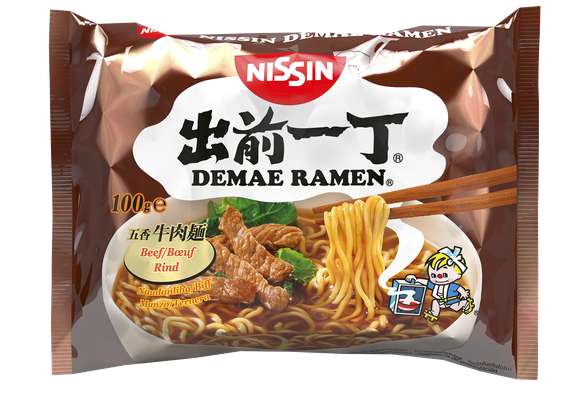 Ramen au boeuf, Nissin (100 g)