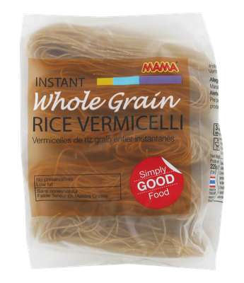 Vermicelles de riz grain entier, Mama (225 g)