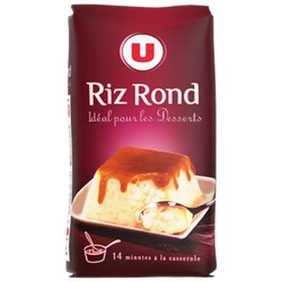 Riz rond dessert, U (1 Kg)