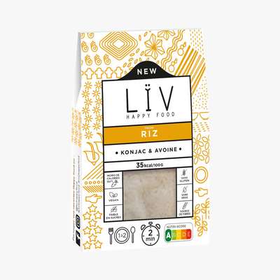Riz Konjac et avoine, Lïv Happy Food (200 g)