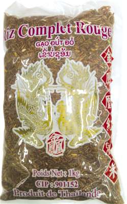 Riz complet rouge, Oiseaux Celestes (1 kg)