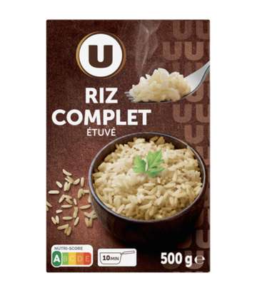 Riz complet, U (500 g)