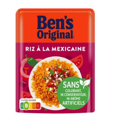 Riz cuisiné à la Mexicaine express 2min, Ben's (220 g)