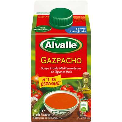 Gazpacho de légumes frais, Alvalle (50 cl)