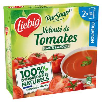 Soupe velouté de tomates, Liebig (2 x 30 cl)
