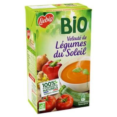 Soupe velouté de légumes du soleil BIO, Liebig (1 l)