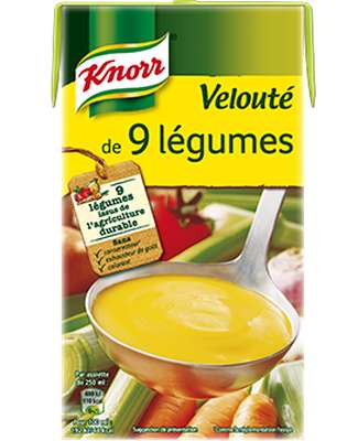 Velouté de 9 légumes, Knorr (1 L)