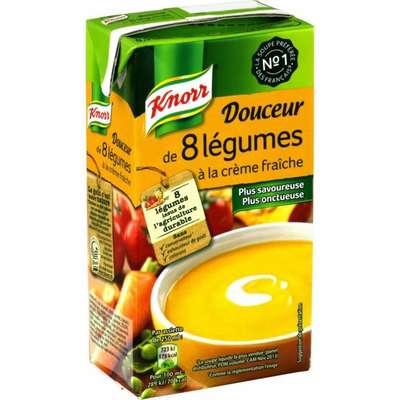 Douceur de 8 légumes, Knorr (50 cl)