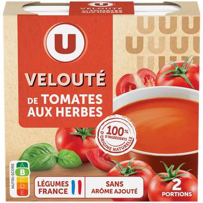 Velouté de tomates aux herbes, U (2 x 30 cl)