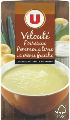 Velouté de poireaux et pommes de terre à la crème fraiche, U (1 l)