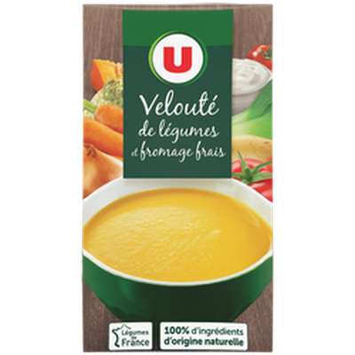 Velouté de légumes et fromage fondu, U (1 l)
